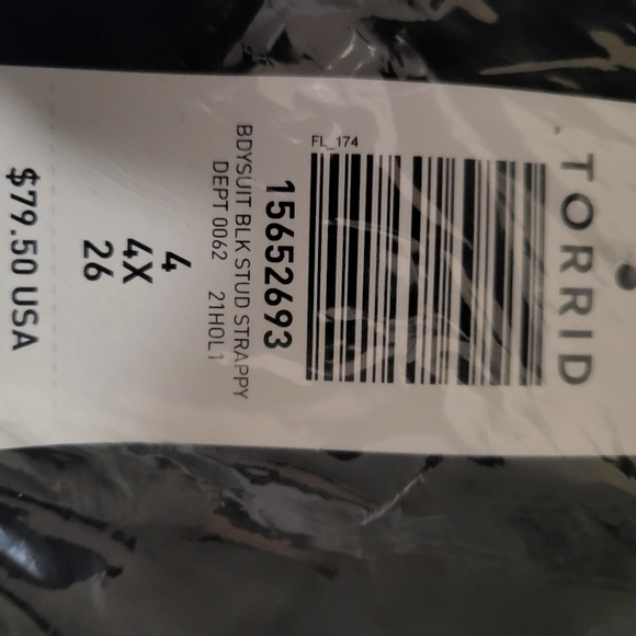 NWT Torrid Black Lace & Mesh Bodysuit - Picture 13 of 16